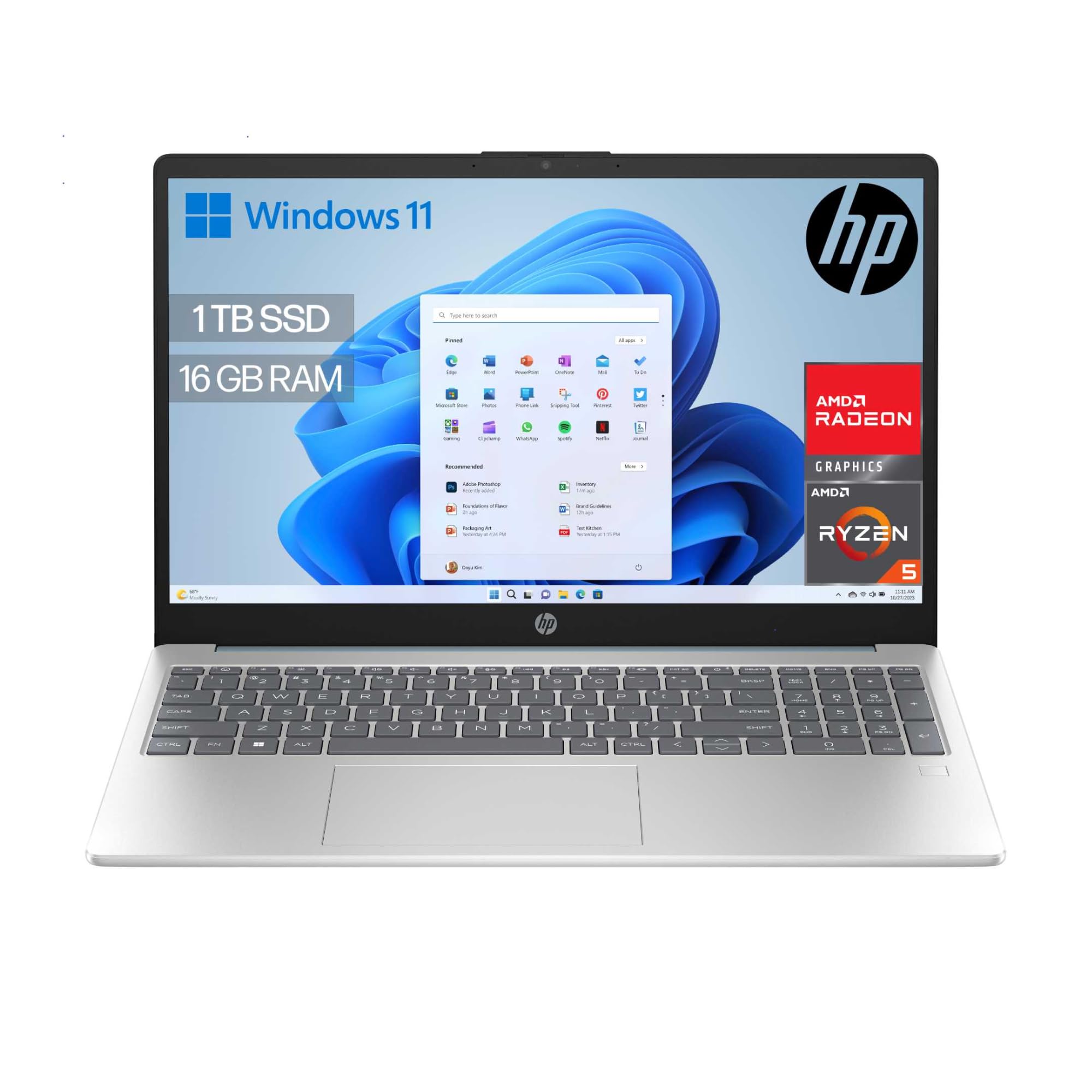 Hp Amd Ryzen 5 7520U 952Gb 16Gb